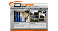 Desktop Screenshot of contemporarydesign.com.au