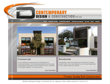 Tablet Screenshot of contemporarydesign.com.au